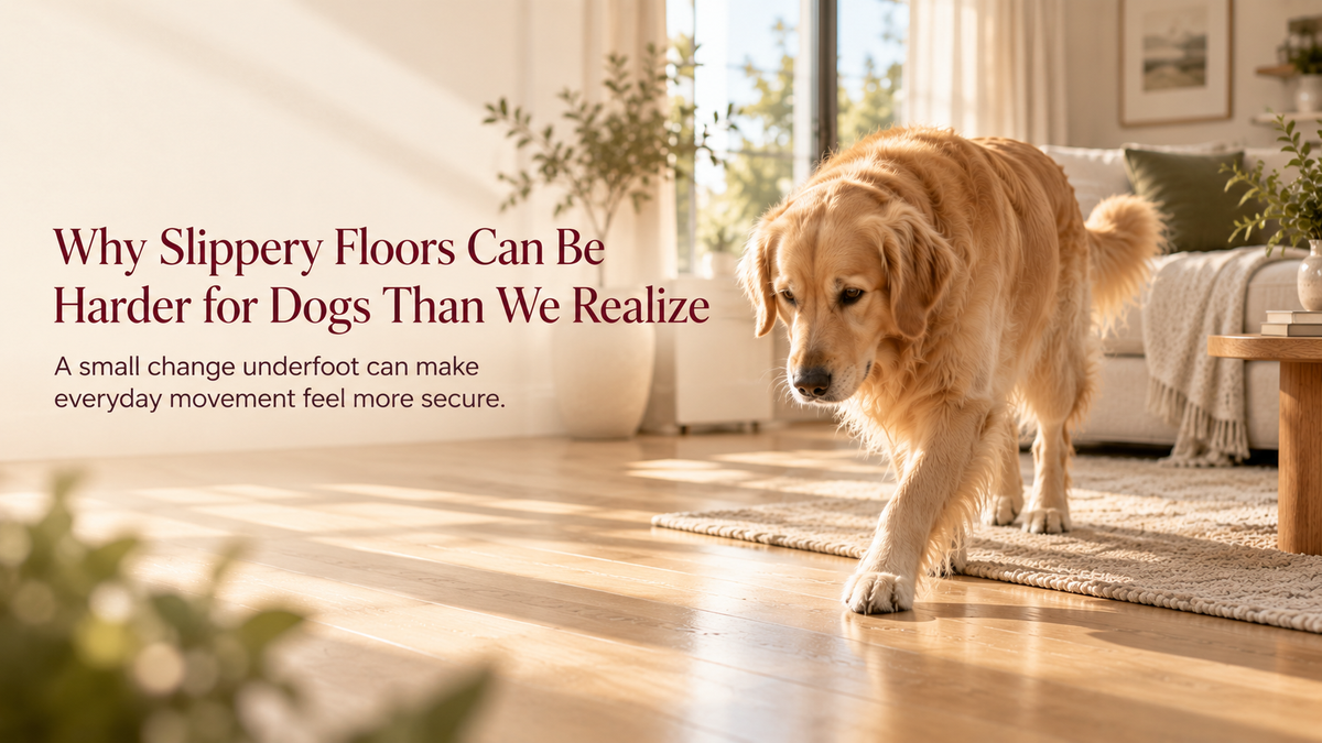 Why Slippery Floors Can Be Harder for Dogs Than We Realize