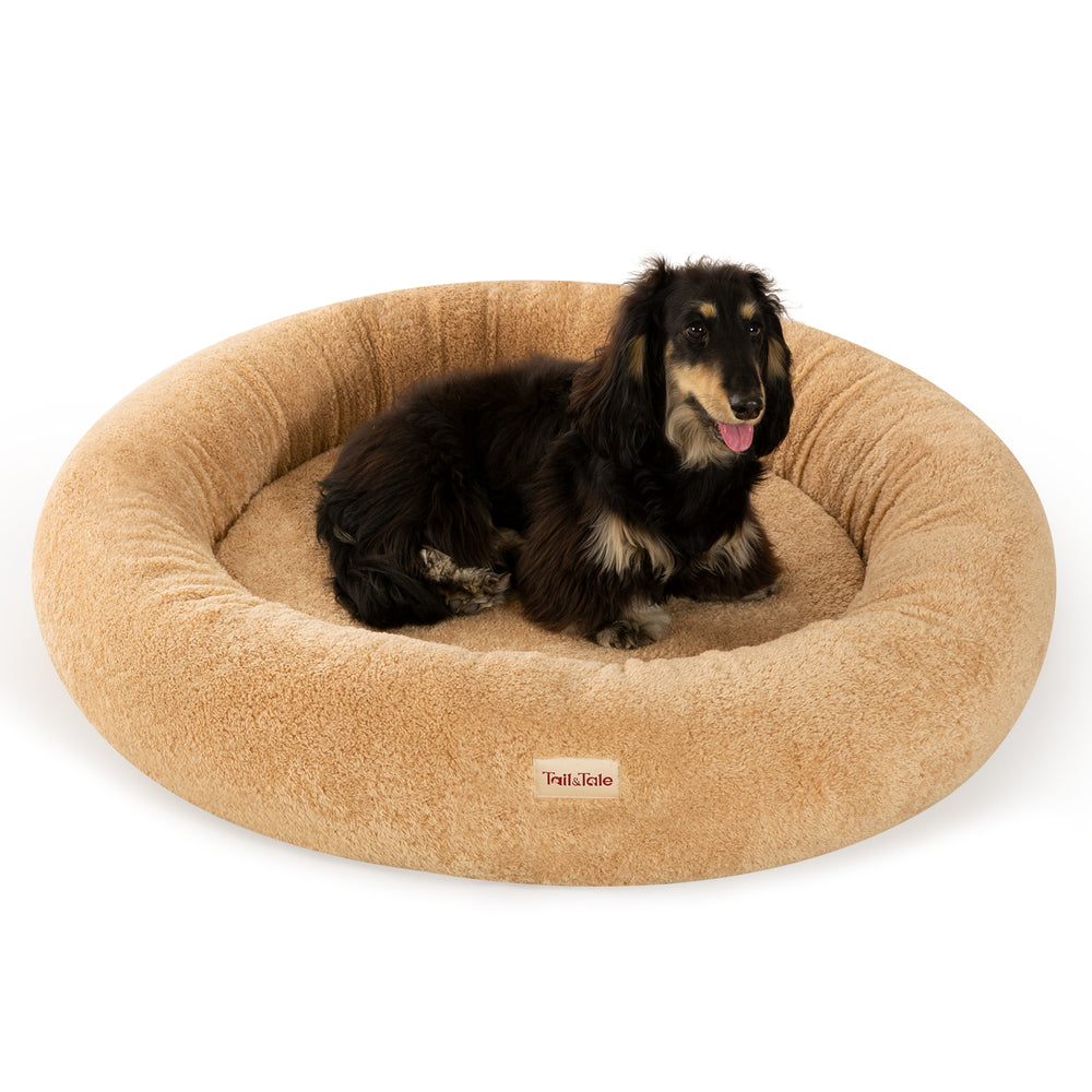 Dual-Sided Donut Dog Bed (M)