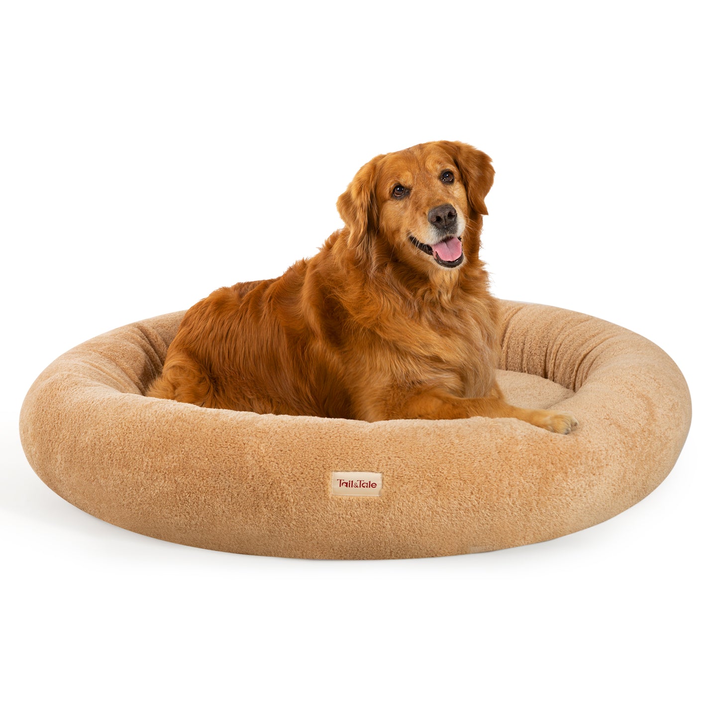 Dual-Sided Donut Dog Bed (L)