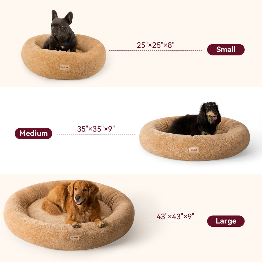 
                  
                    Dual-Sided Donut Dog Bed (S)
                  
                