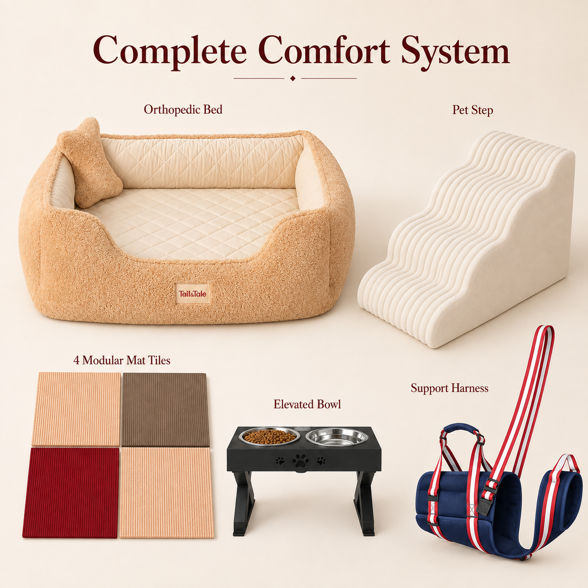 Complete Comfort System for Senior Dogs