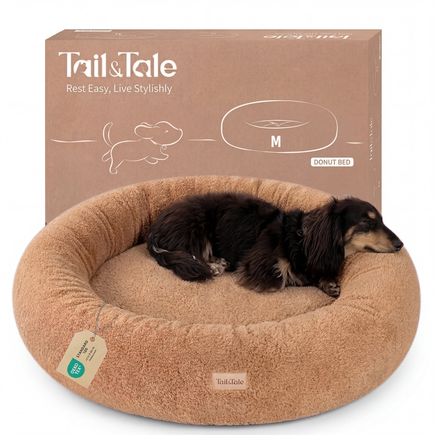 Cooling Donut Dog Bed (M)