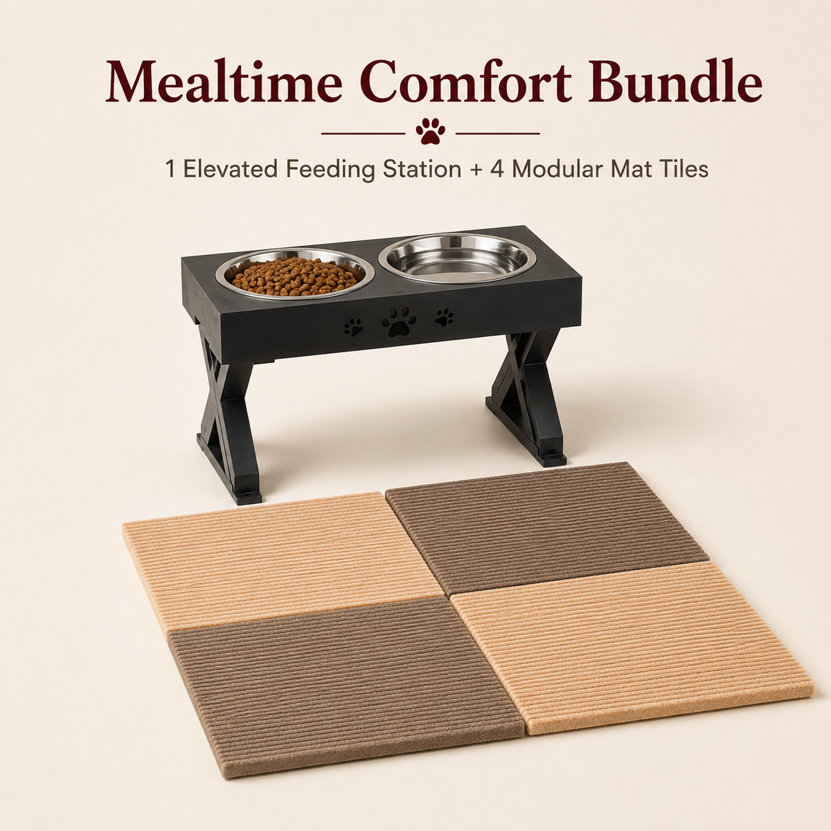 Mealtime Comfort Bundle for Dogs